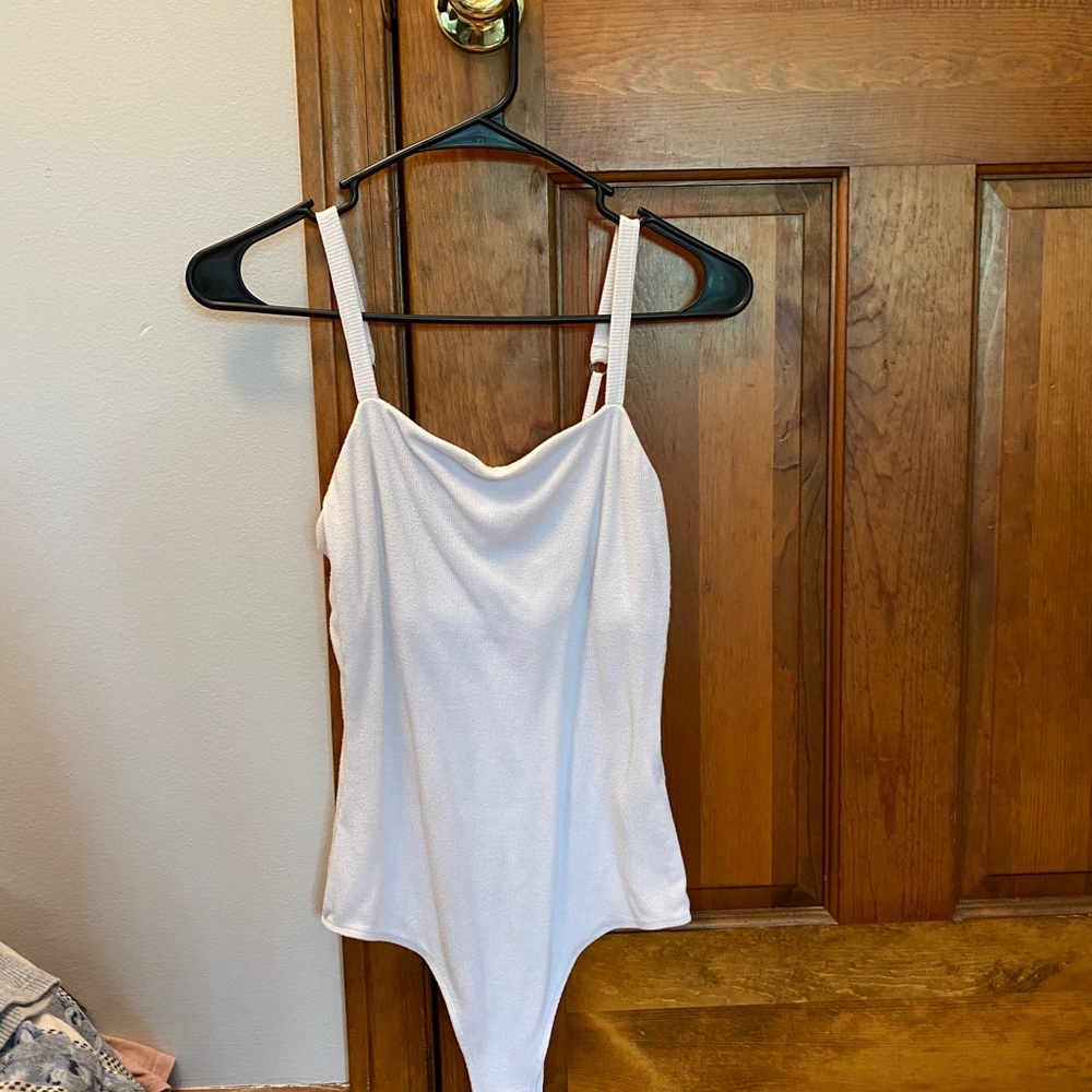 White Hollister Bodysuit